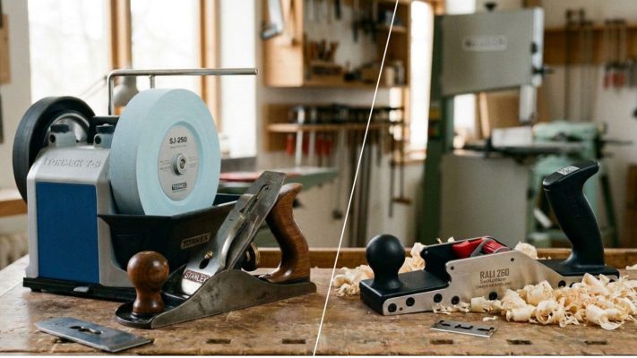 Mit oder ohne Nachschärfen: die richtigen Holzbearbeitungswerkzeuge wählen